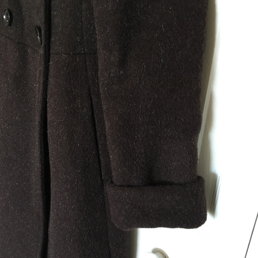 Zara alpaca wool long coat - Picture 4 of 5